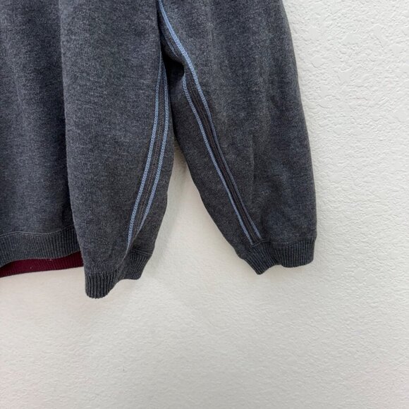 Tommy Bahama Flipshore Half Zip Reversible Pullover Sweatshirt Mens size Medium - Picture 4 of 6